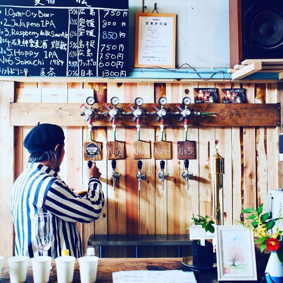 Bakushuku Den Guest House Brew Matsuyama  Exterior foto